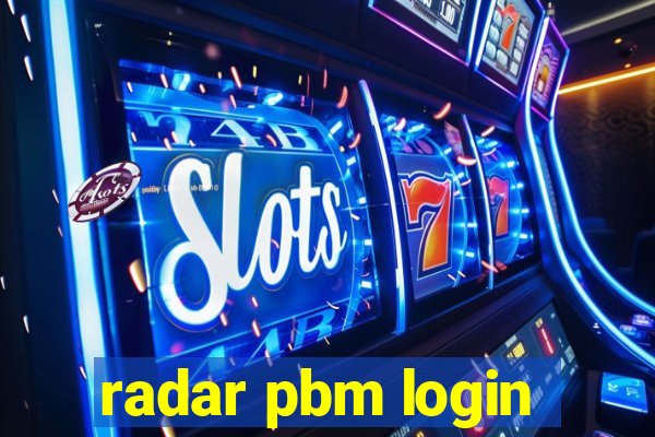 radar pbm login